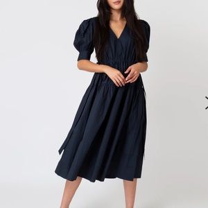 Ulla Johnson Navy Imani dress - spring summer 2022